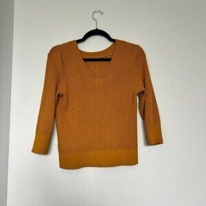 Reversible pullover sweater